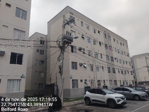 Oferta vantajosa — Apartamento no Santa Amelia, Belford Roxo - RJ, Apto 105, 2 quartos, 1 vaga, 43,29m²