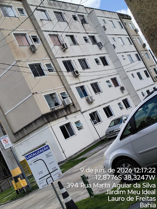 Imóvel com potencial — Apartamento no Vida Nova, Lauro de Freitas - BA, Apto 202, 2 quartos, 1 vaga, 40,28m²
