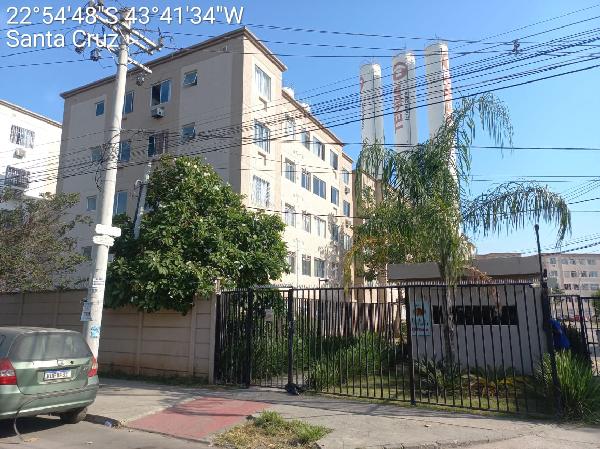 Imóvel para morar ou investir — Apartamento no Santa Cruz, Rio de Janeiro - RJ, Apto 102, 2 quartos, 1 vaga, 39,47m²