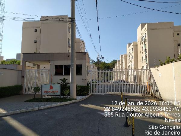Grande oportunidade — Apartamento no Neves (neves), Sao Goncalo - RJ, Apto 403, 2 quartos, 1 vaga, 45,27m²