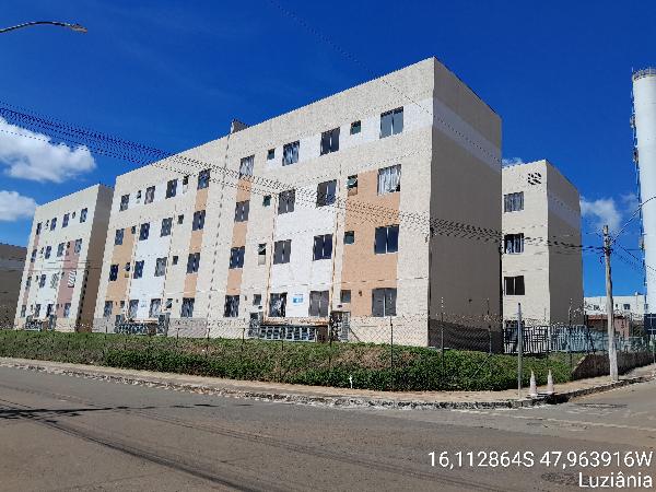 Imóvel com boa estrutura — Apartamento no Loteamento Raquel Pimentel, Luziania - GO, Apto 301, 2 quartos, 46,23m²