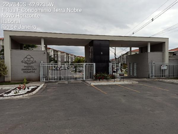 Oferta com diferencial — Apartamento no Novo Horizonte (manilha), Itaborai - RJ, Apto 303, 2 quartos, 1 vaga, 48,8m²