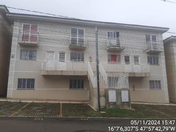 Imóvel com excelente proposta — Apartamento no Fazenda Saia Velha, Luziania - GO, Apto 202, 2 quartos, 1 vaga, 56,32m²