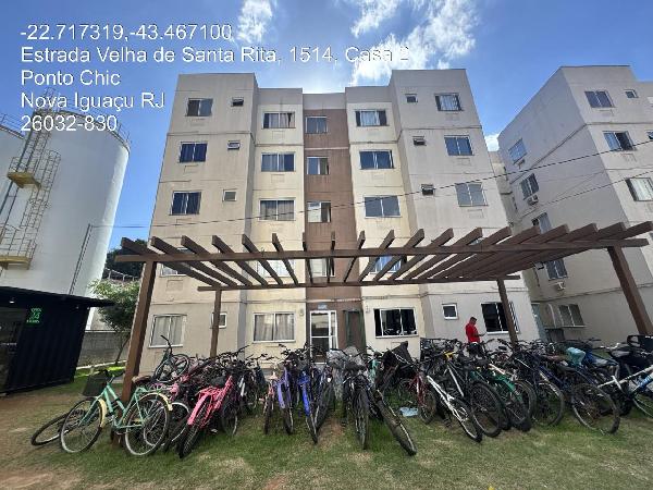 Imóvel com bom aproveitamento — Apartamento no Ponto Chic, Nova Iguacu - RJ, Apto 401, 2 quartos, 1 vaga, 43,68m²