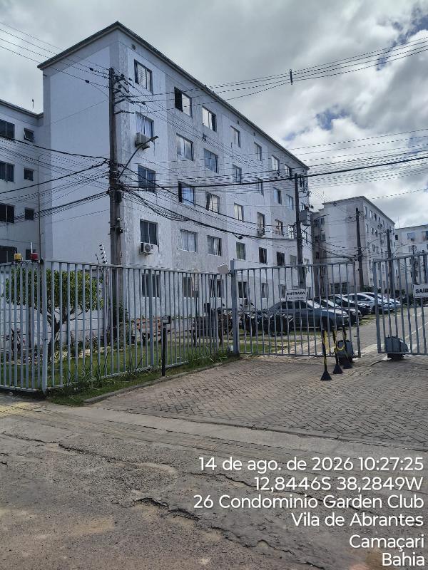 Imóvel com ótima proposta — Apartamento no Catu de Abrantes, Camacari - BA, Apto 301, 2 quartos, 40,53m²