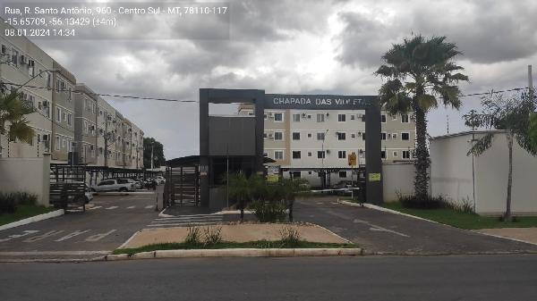 Imóvel bem posicionado — Apartamento no Centro-sul, Varzea Grande - MT, Apto 302, 2 quartos, 1 vaga, 39,95m²