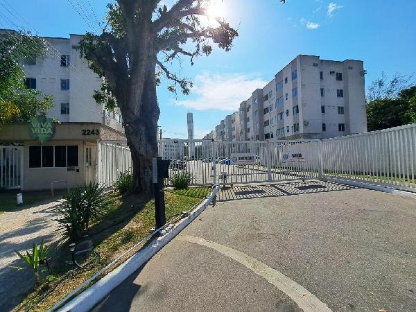Imóvel com boa estrutura — Apartamento no Santa Cruz, Rio de Janeiro - RJ, Apto 103, 2 quartos, 41,19m²