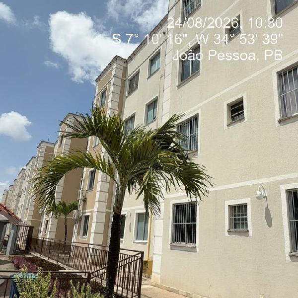 Oportunidade para moradia — Apartamento no Ernani Satiro, Joao Pessoa - PB, Apto 209, 2 quartos, 1 vaga, 44,3m²
