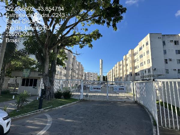 Grande oportunidade — Apartamento no Santa Cruz, Rio de Janeiro - RJ, Apto 208, 2 quartos, 1 vaga, 41,07m²