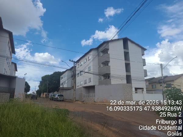 Condição facilitada — Apartamento no Mansoes Recreio Estrela D'alva Iii, Cidade Ocidental - GO, Apto 201, 2 quartos, 1 vaga, 57,25m²
