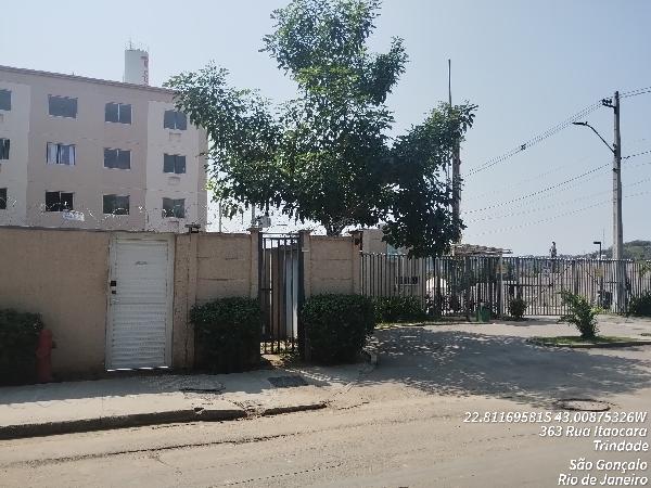 Imóvel com potencial de valorização — Apartamento no Trindade, Sao Goncalo - RJ, Apto 503, 2 quartos, 1 vaga, 41m²