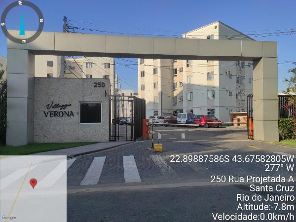 Oportunidade garantida — Apartamento no Santa Cruz, Rio de Janeiro - RJ, Apto 404, 2 quartos, 1 vaga, 44,22m²