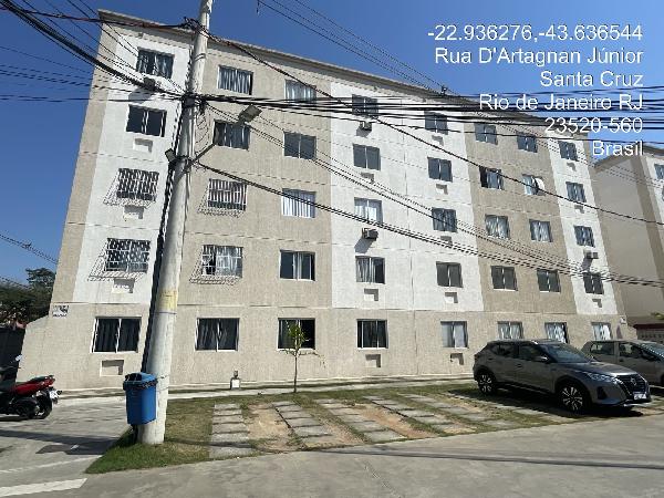 Oportunidade facilitada — Apartamento no Santa Cruz, Rio de Janeiro - RJ, Apto 501, 2 quartos, 41m²