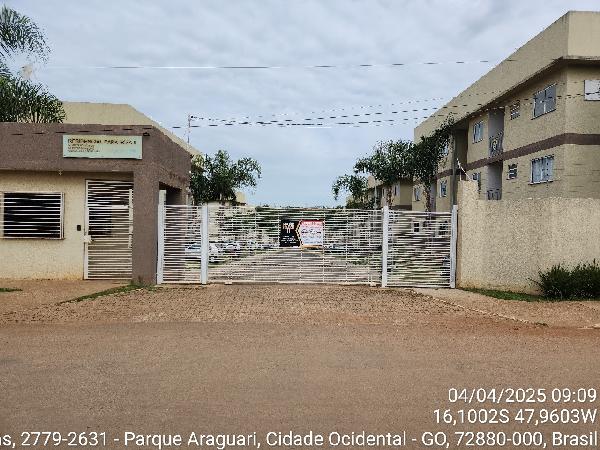 Imóvel com potencial — Apartamento no Mansoes Recreio Mossoro, Cidade Ocidental - GO, Apto 1003, 2 quartos, 1 vaga, 53,86m²