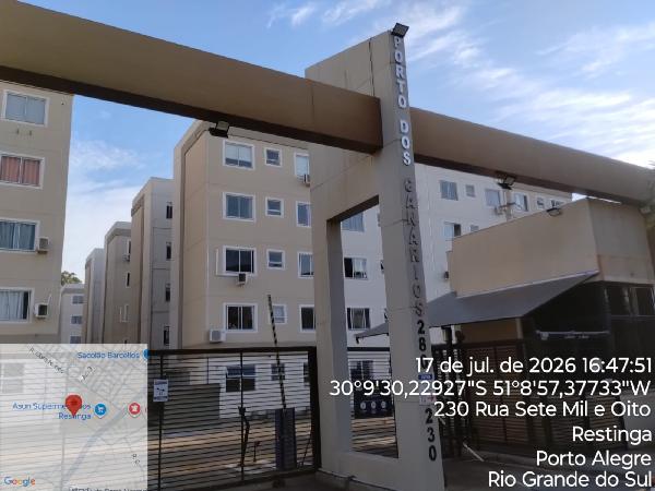 Imóvel em ótima região — Apartamento no Restinga, Porto Alegre - RS, Apto 301, 2 quartos, 1 vaga, 40,46m²