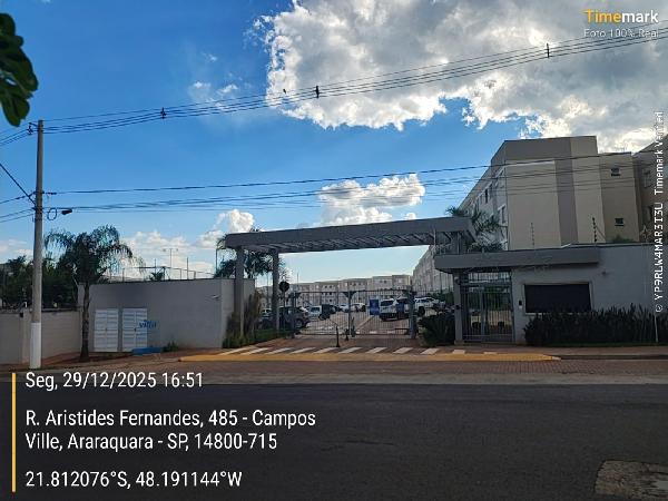 Imóvel em destaque — Apartamento no Campos Ville, Araraquara - SP, Apto 31, 2 quartos, 1 vaga, 43,06m²