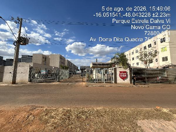 Imóvel bem posicionado — Apartamento no Nucleo Habitacional Novo Gama, Novo Gama - GO, Apto 102, 2 quartos, 50,4m²