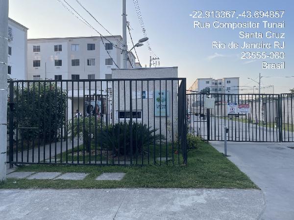 Imóvel em região valorizada — Apartamento no Santa Cruz, Rio de Janeiro - RJ, Apto 106, 2 quartos, 40,54m²