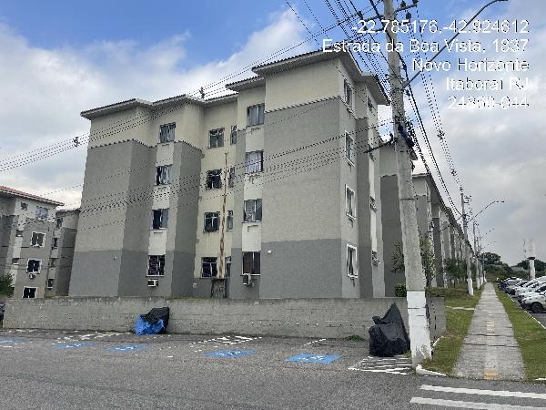 Imóvel em ótima região — Apartamento no Novo Horizonte (manilha), Itaborai - RJ, Apto 204, 2 quartos, 1 vaga, 48,8m²