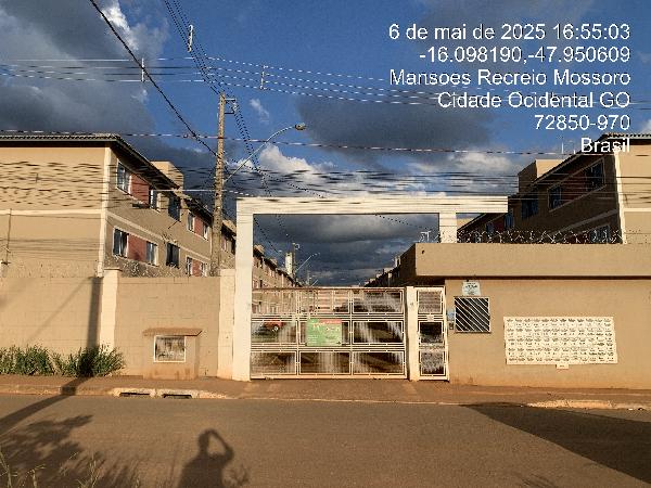 Imóvel com bom aproveitamento — Apartamento no Mansoes Recreio Mossoro, Cidade Ocidental - GO, Apto 102, 2 quartos, 1 vaga, 44,77m²