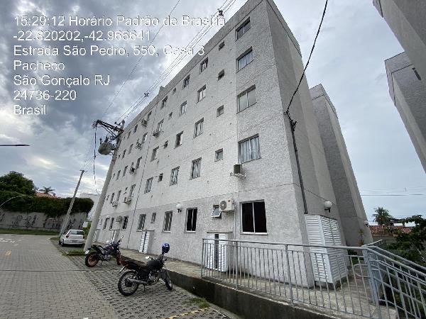 Imóvel pronto para negociar — Apartamento no Pacheco, Sao Goncalo - RJ, Apto 302, 2 quartos, 1 vaga, 43,73m²