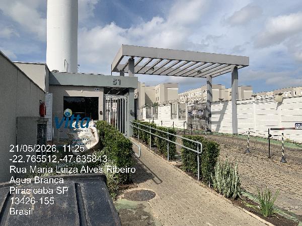 Imóvel com ótimo custo — Apartamento no Agua Branca, Piracicaba - SP, Apto 121, 2 quartos, 1 vaga, 45,99m²