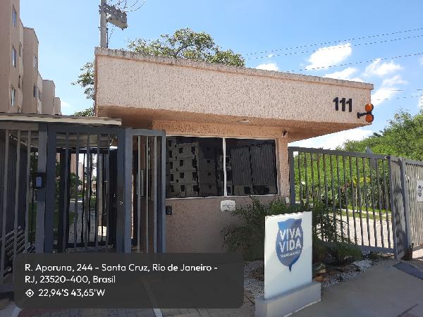 Negócio vantajoso — Apartamento no Santa Cruz, Rio de Janeiro - RJ, Apto 503, 2 quartos, 1 vaga, 41,19m²