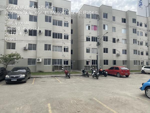 Oferta vantajosa — Apartamento no Sao Vicente, Belford Roxo - RJ, Apto 102, 2 quartos, 41,06m²
