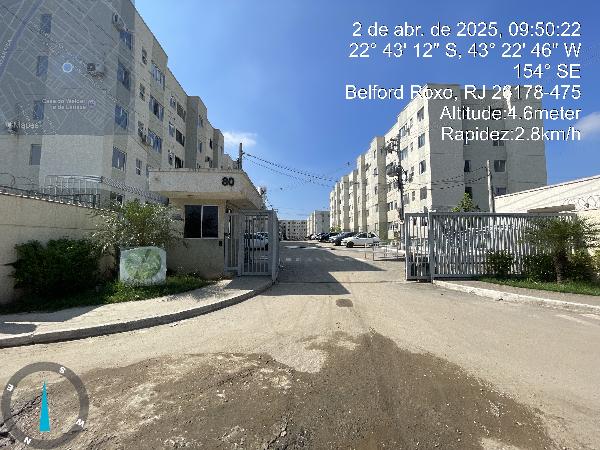 Oportunidade Caixa — Apartamento no Sao Vicente, Belford Roxo - RJ, Apto 308, 2 quartos, 1 vaga, 41,23m²