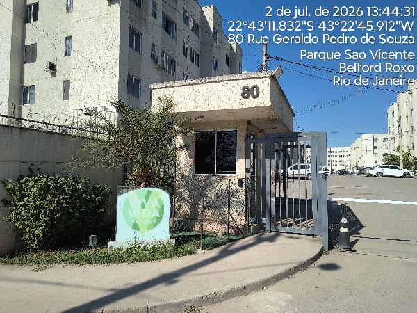 Oportunidade certa — Apartamento no Sao Vicente, Belford Roxo - RJ, Apto 511, 2 quartos, 41,06m²