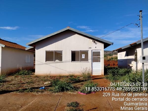 Ótima oportunidade — Casa no Portal do Cerrado, Guimarania - MG, Nº 219, 2 quartos, 206,68m²