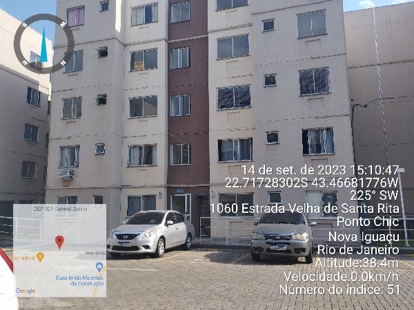 Condição facilitada — Apartamento no Ponto Chic, Nova Iguacu - RJ, Apto 302, 2 quartos, 42,61m²