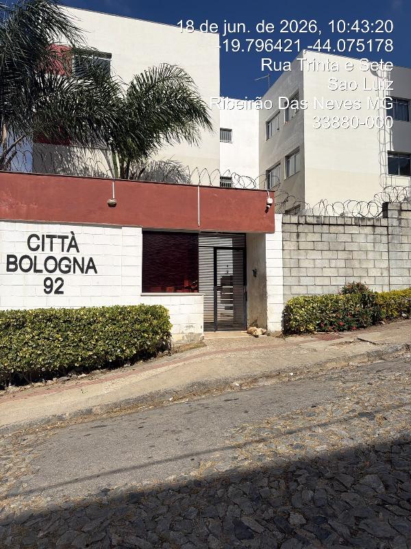 Oportunidade valiosa — Apartamento no Sao Luiz, Ribeirao das Neves - MG, Apto 402, 2 quartos, 1 vaga, 47,98m²