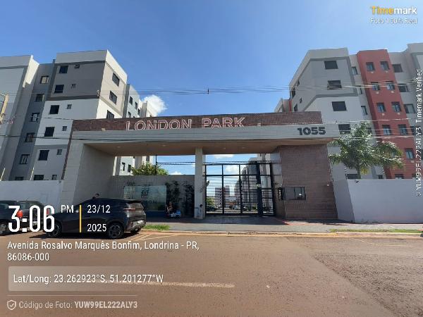 Super oferta — Apartamento no Jardim Maria Celina, Londrina - PR, Apto 104, 1 quarto, 1 vaga, 37,64m²