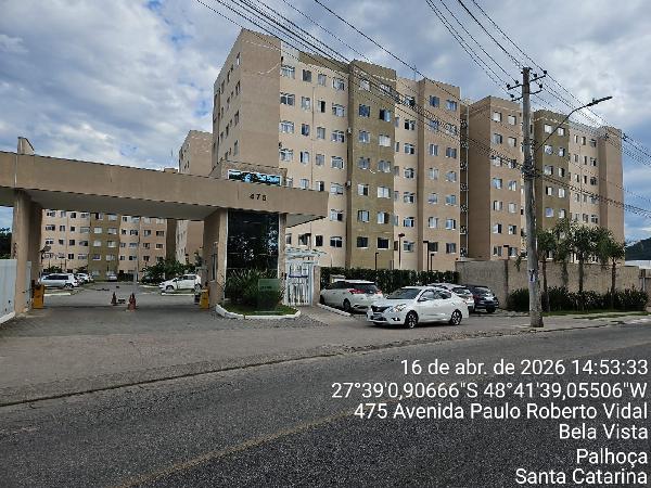 Imóvel com boa estrutura — Apartamento no Bela Vista, Palhoca - SC, Apto 611, 2 quartos, 1 vaga, 48,49m²