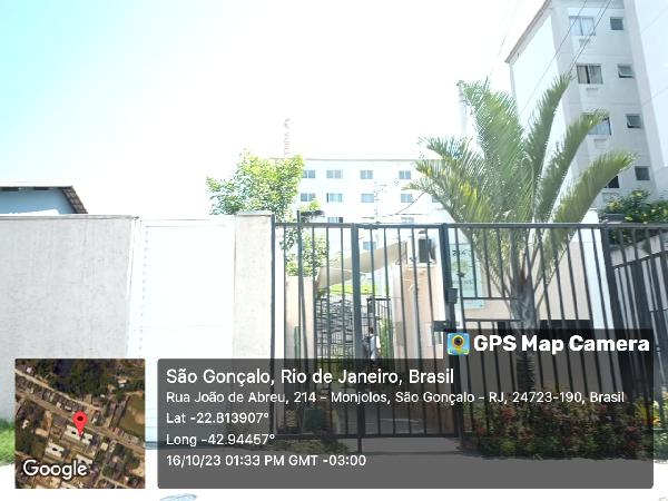 Grande oportunidade — Apartamento no Monjolos, Sao Goncalo - RJ, Apto 501, 2 quartos, 1 vaga, 47,67m²