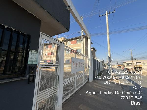Oportunidade valiosa — Apartamento no Parque da Barragem Setor 05, Aguas Lindas de Goias - GO, Apto 102, 2 quartos, 1 vaga, 44,77m²