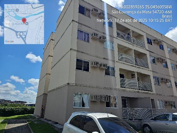 Imóvel com excelente localização — Apartamento no Muribara, Sao Lourenco da Mata - PE, Apto 08, 2 quartos, 1 vaga, 46,35m²