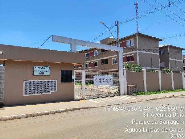Excelente imóvel — Apartamento no Parque da Barragem Setor 05, Aguas Lindas de Goias - GO, Apto 102, 2 quartos, 1 vaga, 44,77m²