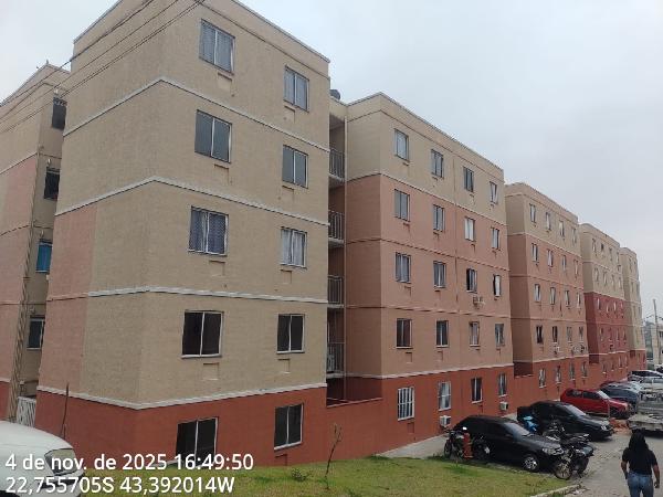 Imóvel com localização privilegiada — Apartamento no Das Gracas, Belford Roxo - RJ, Apto 312, 2 quartos, 1 vaga, 45,18m²