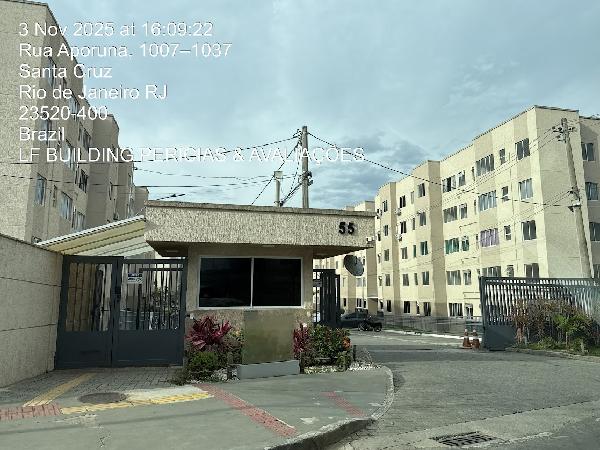 Imóvel com grande valor — Apartamento no Santa Cruz, Rio de Janeiro - RJ, Apto 112, 2 quartos, 1 vaga, 41,27m²