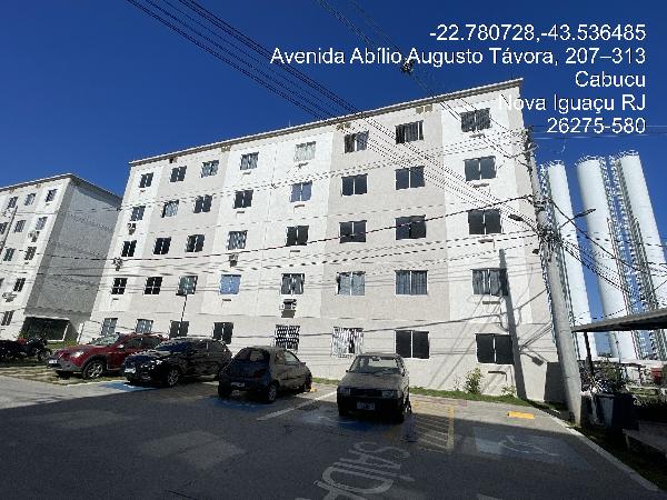Imóvel com ótimo padrão — Apartamento no Cabucu, Nova Iguacu - RJ, Apto 204, 2 quartos, 40,54m²
