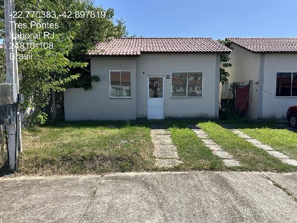 Oportunidade em destaque — Casa no Tres Pontes, Itaborai - RJ, N. SN CS 135 AREA 04, 2 quartos, 1 vaga, 155,63m²