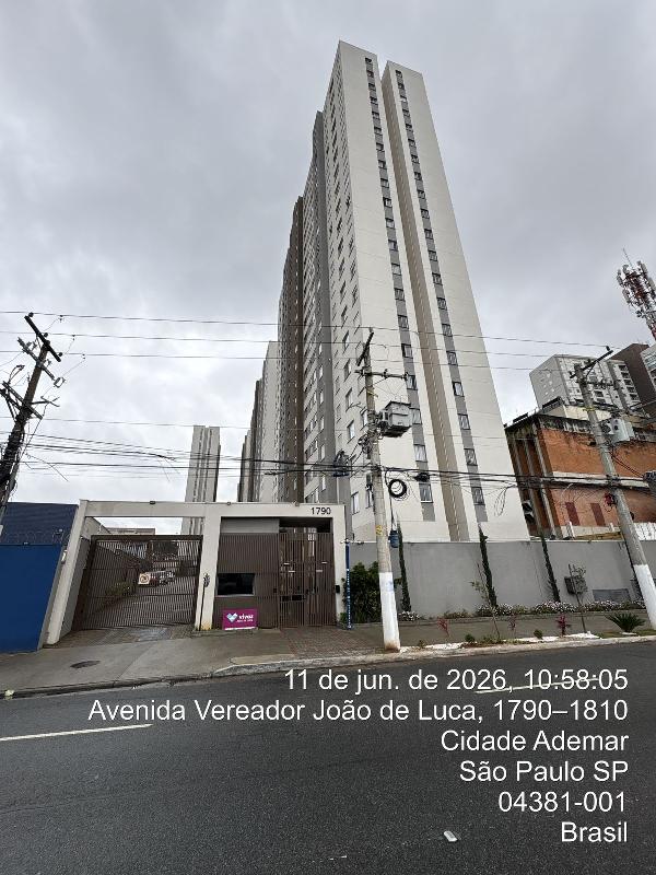 Imóvel bem posicionado — Apartamento no Jardim Prudencia, Sao Paulo - SP, Apto 1006, 2 quartos, 33,54m²