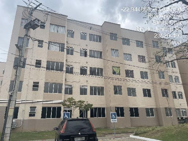 Oferta com excelente localização — Apartamento no Santa Cruz, Rio de Janeiro - RJ, Apto 406, 2 quartos, 41,27m²
