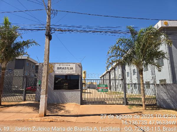 Super oferta — Apartamento no Jardim Zuleika, Luziania - GO, Apto 02, 2 quartos, 1 vaga, 48,11m²