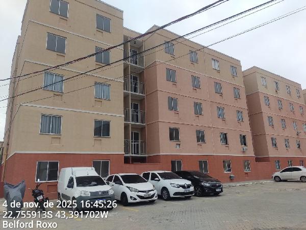 Imóvel com ótimo custo — Apartamento no Das Gracas, Belford Roxo - RJ, Apto 304, 2 quartos, 1 vaga, 45,18m²