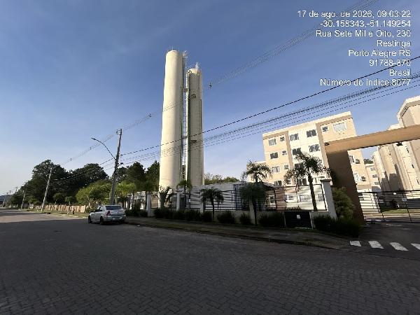Imóvel com bom aproveitamento — Apartamento no Restinga, Porto Alegre - RS, Apto 401, 2 quartos, 1 vaga, 40,46m²
