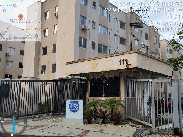 Negócio imperdível — Apartamento no Santa Cruz, Rio de Janeiro - RJ, Apto 109, 2 quartos, 1 vaga, 41,19m²