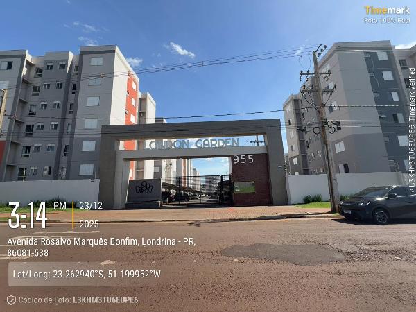 Negócio com vantagem — Apartamento no Jardim Maria Celina, Londrina - PR, Apto 201, 2 quartos, 1 vaga, 47,44m²